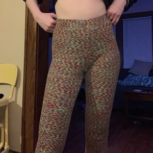 Urban Outfitters Colorful Stretch Flare pants